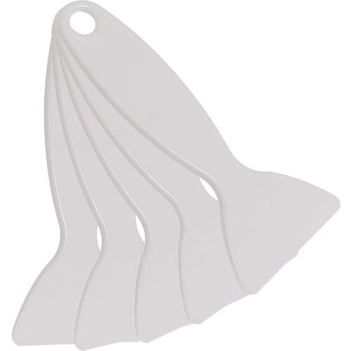 5pcs Plastic Scraper Car Filming Tools Windshield Snow Shovel Glue Remover Squeegee Universal Auto Scraper