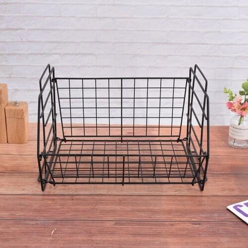 European Style Simple Iron Storage Basket Folding Toy Sundry Storage Basket Household Sundry Storage Rack Storage Basket