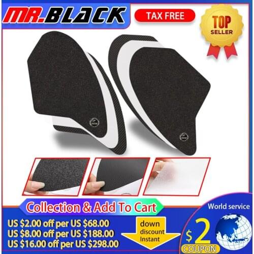Protector Anti slip Fiber Tank Pad tank Side Traction Sticker For Kawasaki NINJA ZX-6R ZX6R ZX 6R 636 ZX-6RR 600 2005-2006