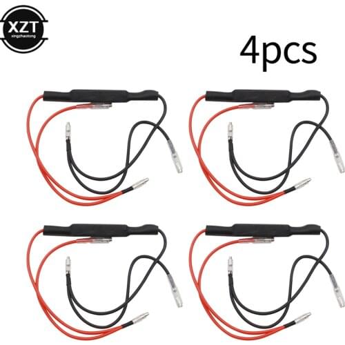 12V Motorcycle Flasher LED Turn Signal Indicator Resistor Adapter Solution Does Not Flash Or Fast Flash