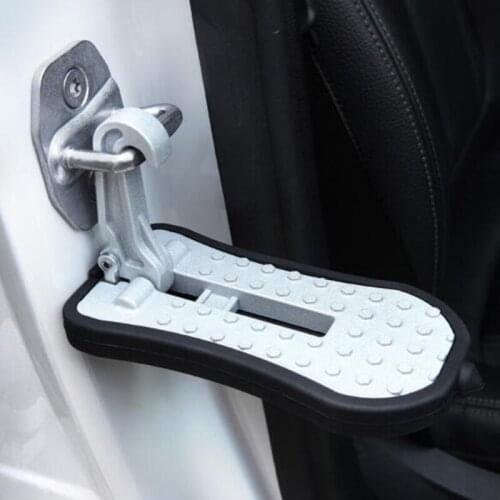 Universal Foldable Auxiliary Pedal Roof Pedal Foldable Car Vehicle Folding Stepping Ladder Foot Pegs Easy Access Car Accessories