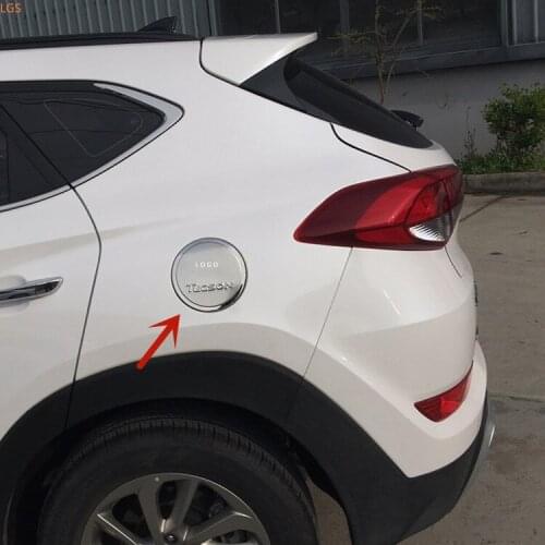 For Hyundai Tucson 2005-2019 High-quality stainless fuel tank cover decoration patch anti-scratch protection car accessories
