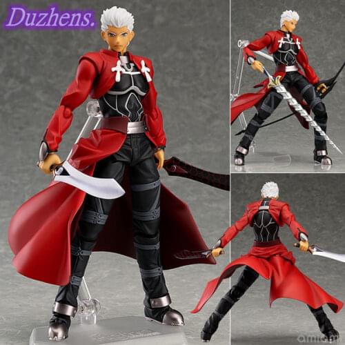 100% Original genuine Fate/Grand Order Emiya figma PVC Action Figure Anime Figure Model Toys Figure Collection Doll Gift