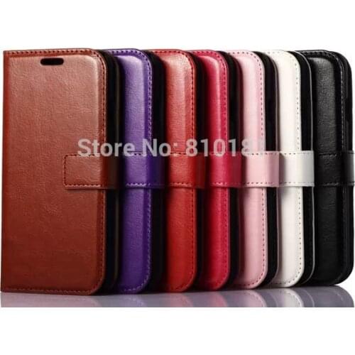 100pcs/lot Free Shipping!! New Luxury oil side Wallet Leather Case for iPhone 6 6G 4.7 inch