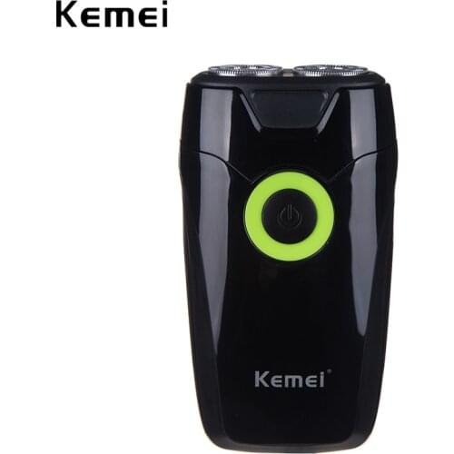3D Electric Shaver Kemei Men Floating Shaving Machine Hair Trimmer Rechargeable Beard Razor Facial Cleansing Device