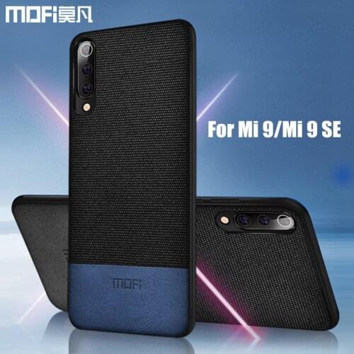 For Xiaomi Mi 9 SE case cover protective fitted back cover silicone fabric anti-knock capas MOFi transparent edition mi9 cases