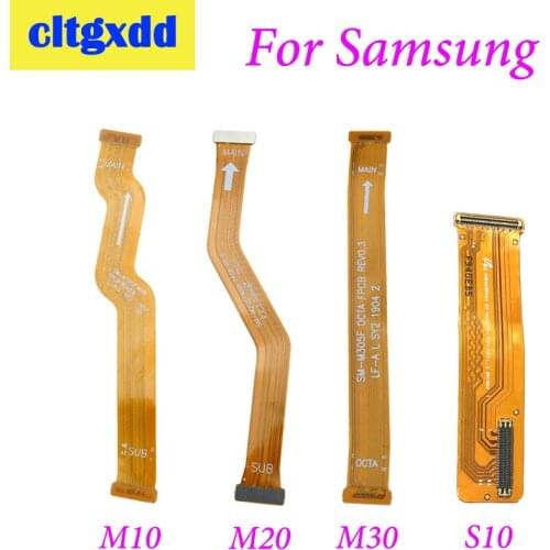 Cltgxdd 1pc For Samsung Galaxy M30 M305 M305F M20 M205 M205F M10 M105F Motherboard Main Board Connector LCD Display Flex Cable