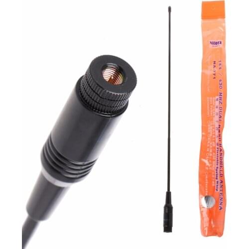 Free shipping NA-771 Dual Band Handheld Radio Antenna VHF/UHF SMA-Male For Baofeng UV-5R