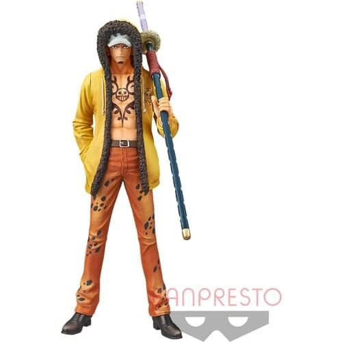 Tronzo Original Banpresto One Piece Movie STAMPEDE THE MEN VOL.5 Trafalgar Law PVC Action Figure Collectible Model Doll Toys