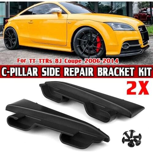 Parcel Shelf Repair Kit, for- TT TTRs 8J Coupe 2006-2014 Rear Trunk Luggage Cover C-Pillar Side Bracket 8J8898283