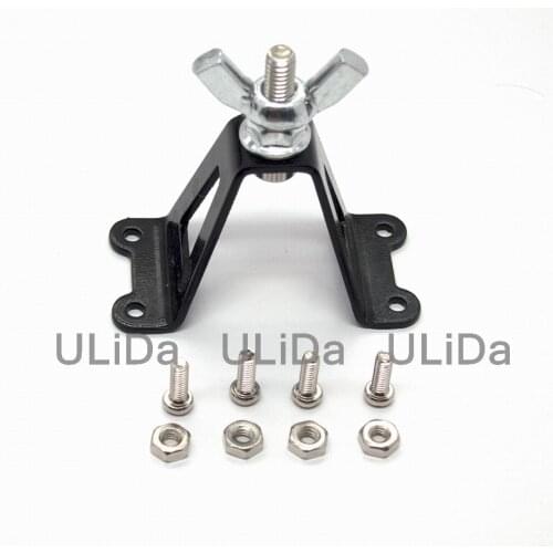 Metal Spare Tire Bracket Wheel Holder Carrier for 1/10 RC Rock Crawler D90 CC01 Axial SCX10 RC4WD D110