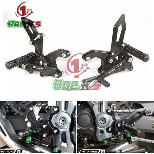 CNC Motorcycle Foot Pegs Rest Rearset Rear Set Footrest For KAWASAKI Z900 2017-2018-2019-2020