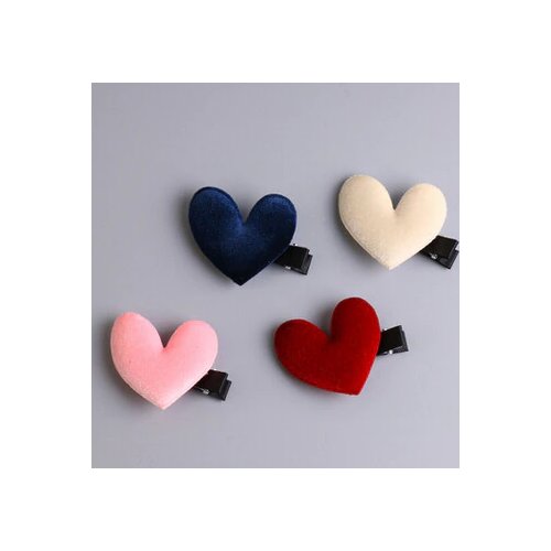 New arrival Children cute velvet Hair Pin tinsel baby girls lovely BB Clip pretty Hairpins Side Clips