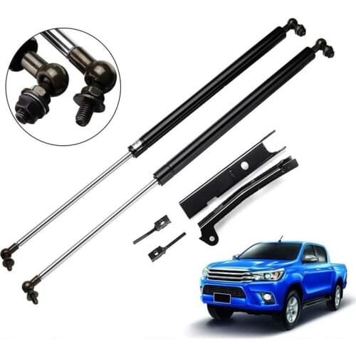 Car Front Engine Hood Lift Supports Shock Struts for Toyota Hilux Revo 2016-2019