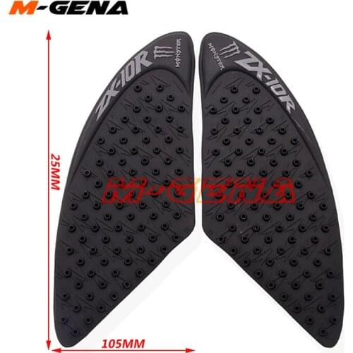 For ZX-10R ZX10R 2006 2007 2008 2009 2010 Motorcycle Protector Anti slip Tank Pad Sticker Gas Knee Grip Traction Side Decal