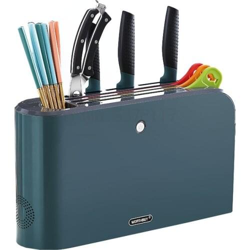 Cutting board knife disinfection knife rack storage integrated kitchen classification cutting board UV sterilization drying