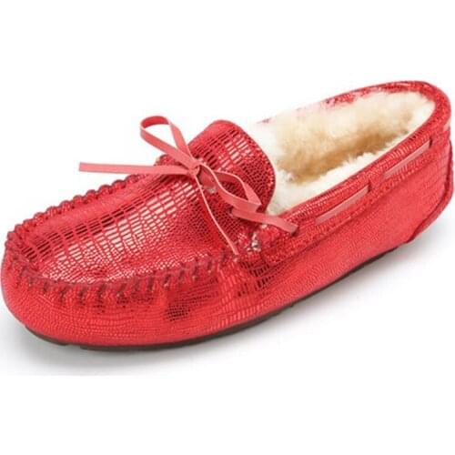 Pig Leather Top Quality Genuine Sheepskin Natural Fur Snow Boots 100% Wool Women Warm Winter Snow Boots Women Boots