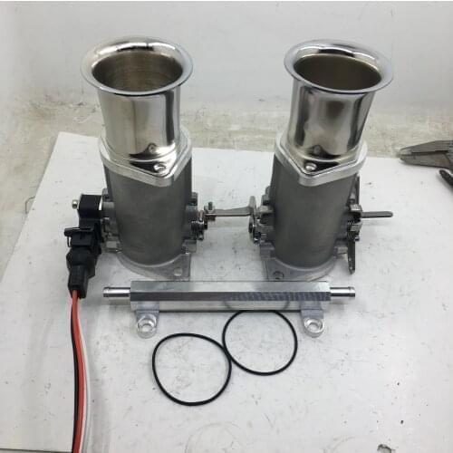 SherryBerg FAJS throttle bodies INJECTION 42IDA pattern 42mm EFI Weber FOR VW Gemini Escort Datsun with air horns+TPS & cable