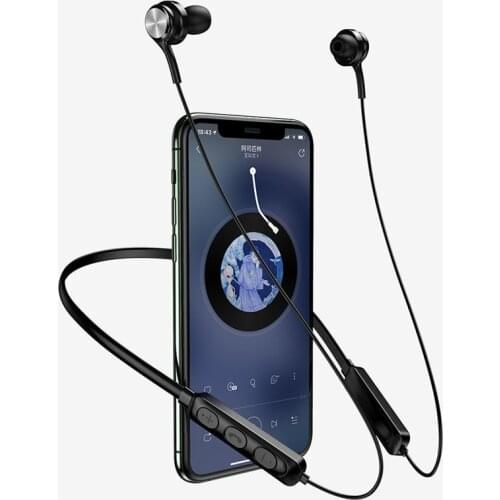 Soleeanre Bluetooth-compatible Earphones Wireless Headphones Magnetic Music Headset Phone Neckband Sport Earbuds With Mic