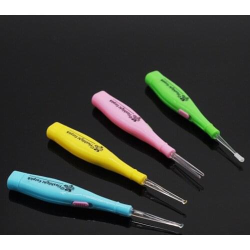 Dentist Tonsil Stone Remover Kit w/LED Light With Box & Irrigation Syringe