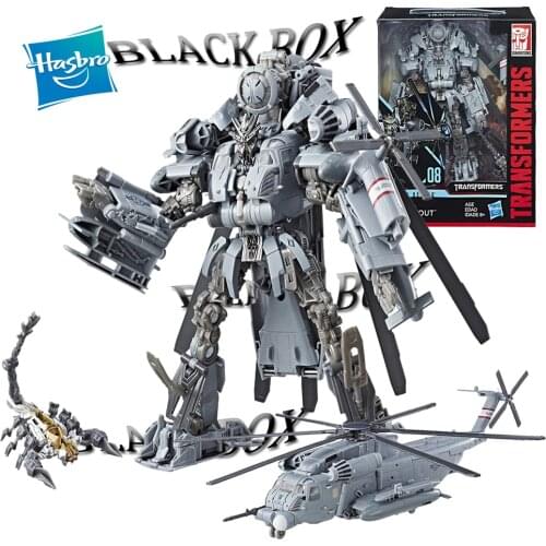 Hasbro Transformers Studio Series SS08 Leader Decepticon Blackout Action Toy Figures Transfiguration Transformer Christmas Gift
