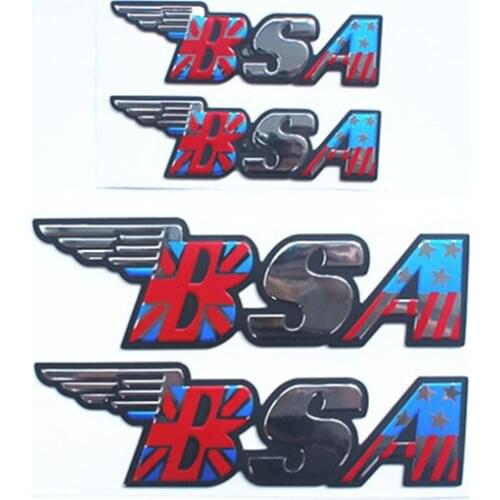 Waterproof Mixed DIY Motorcycle moto BSA Bike Car Stickers Decal laptop luggage Skateboard Sticker car Styling Decal BSA Sticker