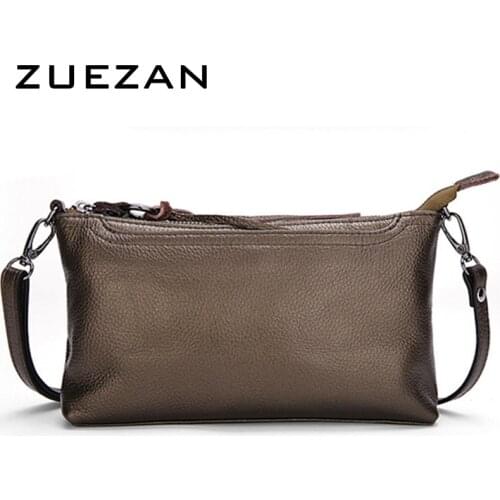 ZUEZAN Women's Clutches With Zippers