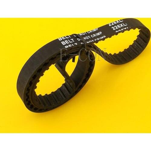10pcs 226XL Timing Belt L039 113Teeth Width 0.39inch(10mm) XL Positive Drive Pulley for CNC Stepper Motor and Engraving Machine