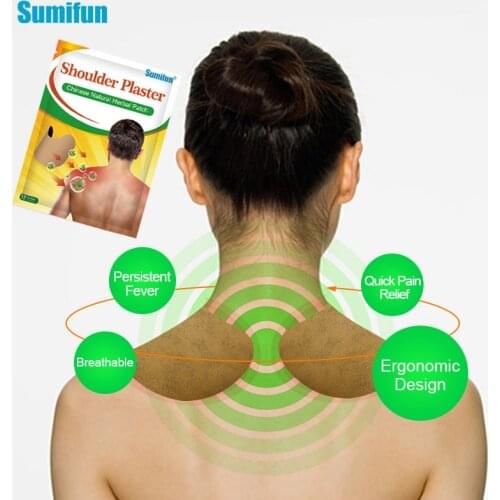 12/24/48pcs Shoulder Plaster Wormwood Medical Patch For Arthritis Neuralgia Acid Stasis Moxibustion Sticker Rheumatic Arthritis
