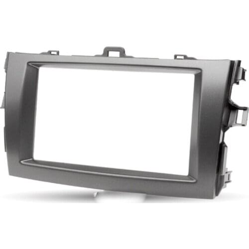 2 Din Car Radio Stereo Fascia Panel Frame for Toyota Corolla 2008-2010 CAR dvd Player frame