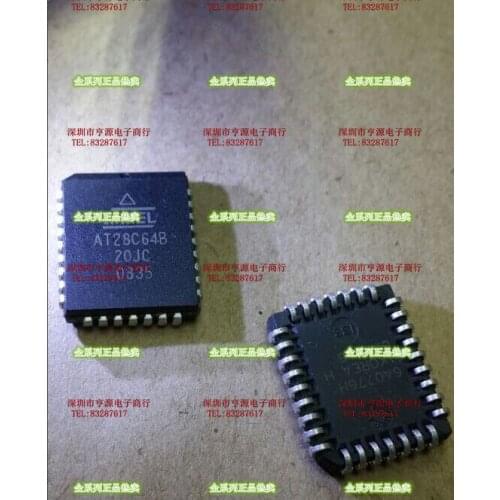 5pieces AT28C64B-15JU AT28C64B-20JC AT28C64B PLCC-32