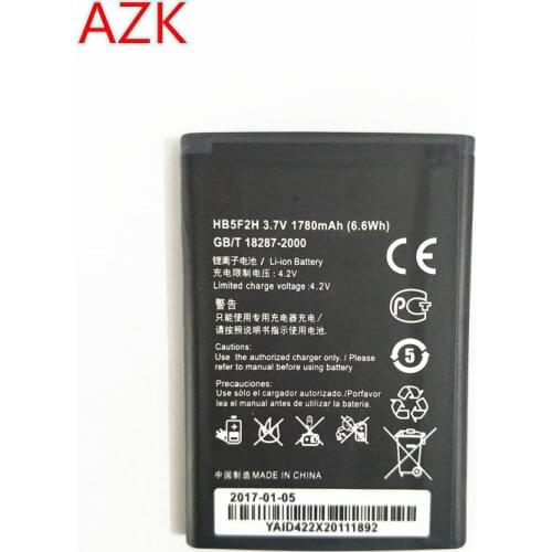 AZK New HB5F2H 3.7V 1780mAh High Quality Battery for Huawei 4G Lte WIFI Router E5375 EC5377 E5373 E5330 E5336 battery