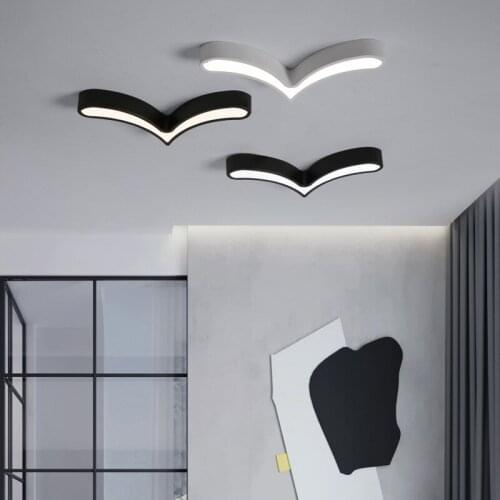 Acylic Ceiling Lights Square Rings For Living Room Bedroom Home AC85-265V Modern Led Ceiling Lamp Fixtures lustre plafonnier