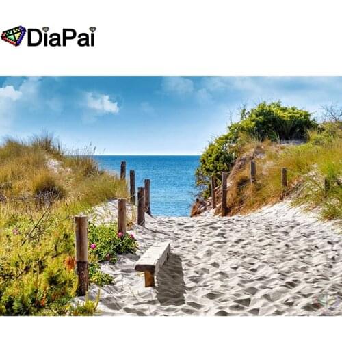 DIAPAI 5D DIY Diamond Painting 100% Full Square/Round Drill "Sea scenery" Diamond Embroidery Cross Stitch 3D Decor A21977