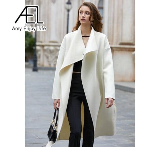 Amyenjoylife Women's Coats With A Belt