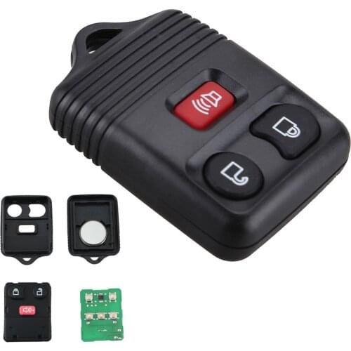 315MHZ 3 Buttons Remote Control Car Key Fob Clicker Transmitter Keyless Entry Replacement for Ford/Mazda/Mercury 1998-2014