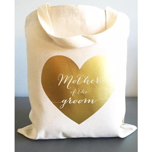 Custom 4pcs Glitter Bridesmaid tote bags Personalized names Champagne Party wedding gift Bags Bachelorette bridal shower favors