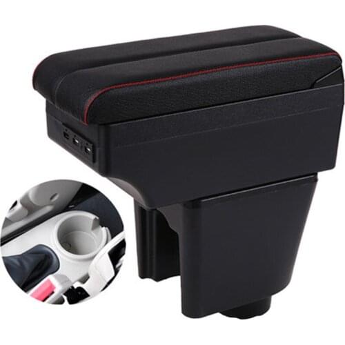 For hyundai getz armrest box central Store content Storage box with USB interface products