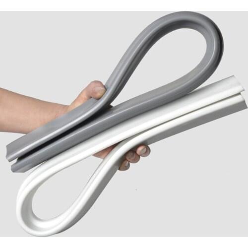 1pcs Economical Bathroom Silicone Water Stopper Strip Water Barrier Dam Dry Wet Separation ds99