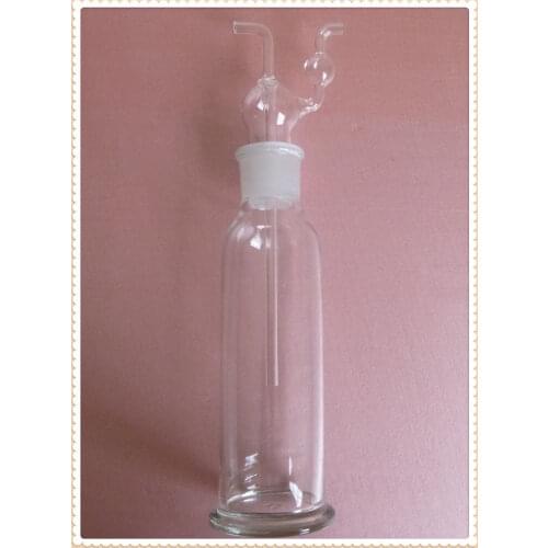500ml Gas Washing bottle,Straight Tube,Chemistry Glass Labware