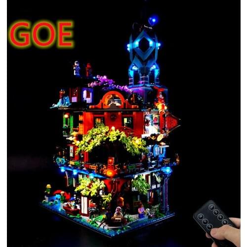 GOE LED Light Kit For 71741 City Gardens Lighting Set (Only LED light)