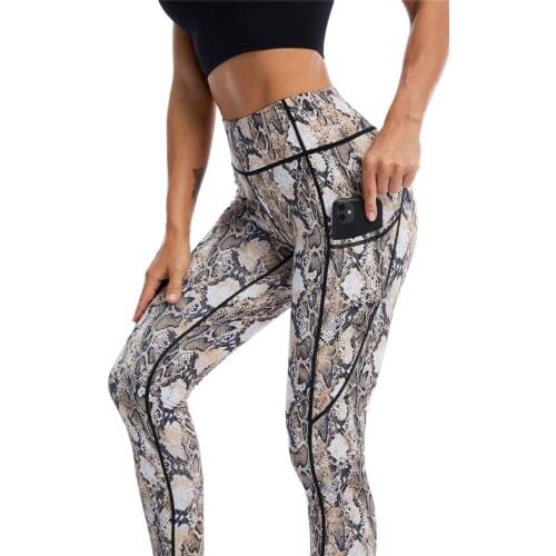 High Waisted Leggings for Women Soft Opaque Slim Tummy Control Printed Pants for Running Cycling Yoga Bottoms