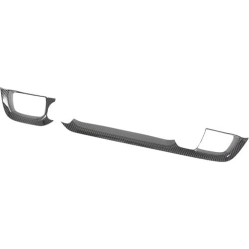 Front Side Air Vent Cover Trim for Honda Jazz 2020 2021 Carbon Fiber AC Outlet Decoration Frame Trims Stickers LHD