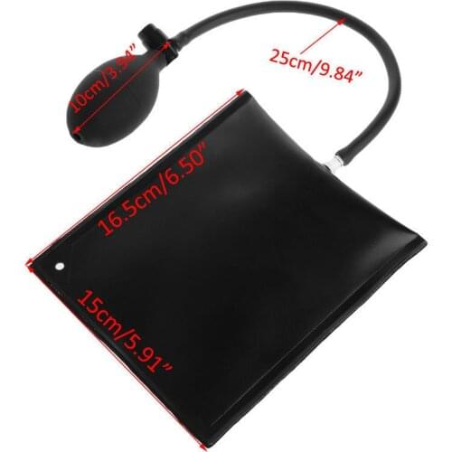 Black Auto Air Wedge Airbag Repair Pump Wedge Tool Car Door Window Lock Open