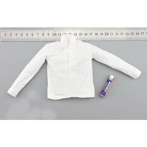 1/6 Scale German Sniper White Shirt Model for 12" Action Figure Doll