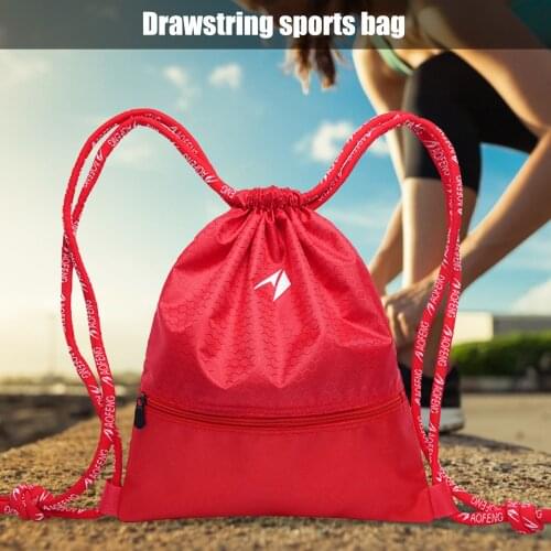 Portable Football Backpack Rugged Large Capacity Outdoor Drawstring Sport Bag For Gym Bags Sports Fitness Travel Yoga Bags