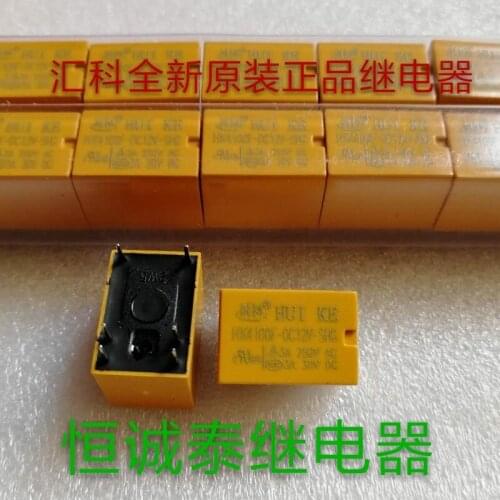 HK4100F-DC12V-SHG 12V relay 3a1v2v 6 pins