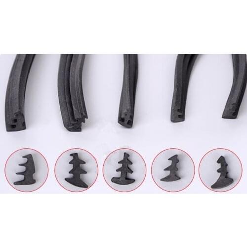 10 meters rubber sealing strip door and window glass soundproof windproof moisture proof fixed sealing strip
