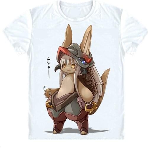 Made in Abyss T-Shirts Multi-style Short Sleeve Shirts Meido in Abisu Akihito Tsukushi Nanachi Riko Mitty Srajo Cosplay Shirt