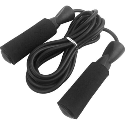 Jump Rope Fitness Skipping Rope Soft Foam Handles Fitness Home Gym Speed Endurance Training